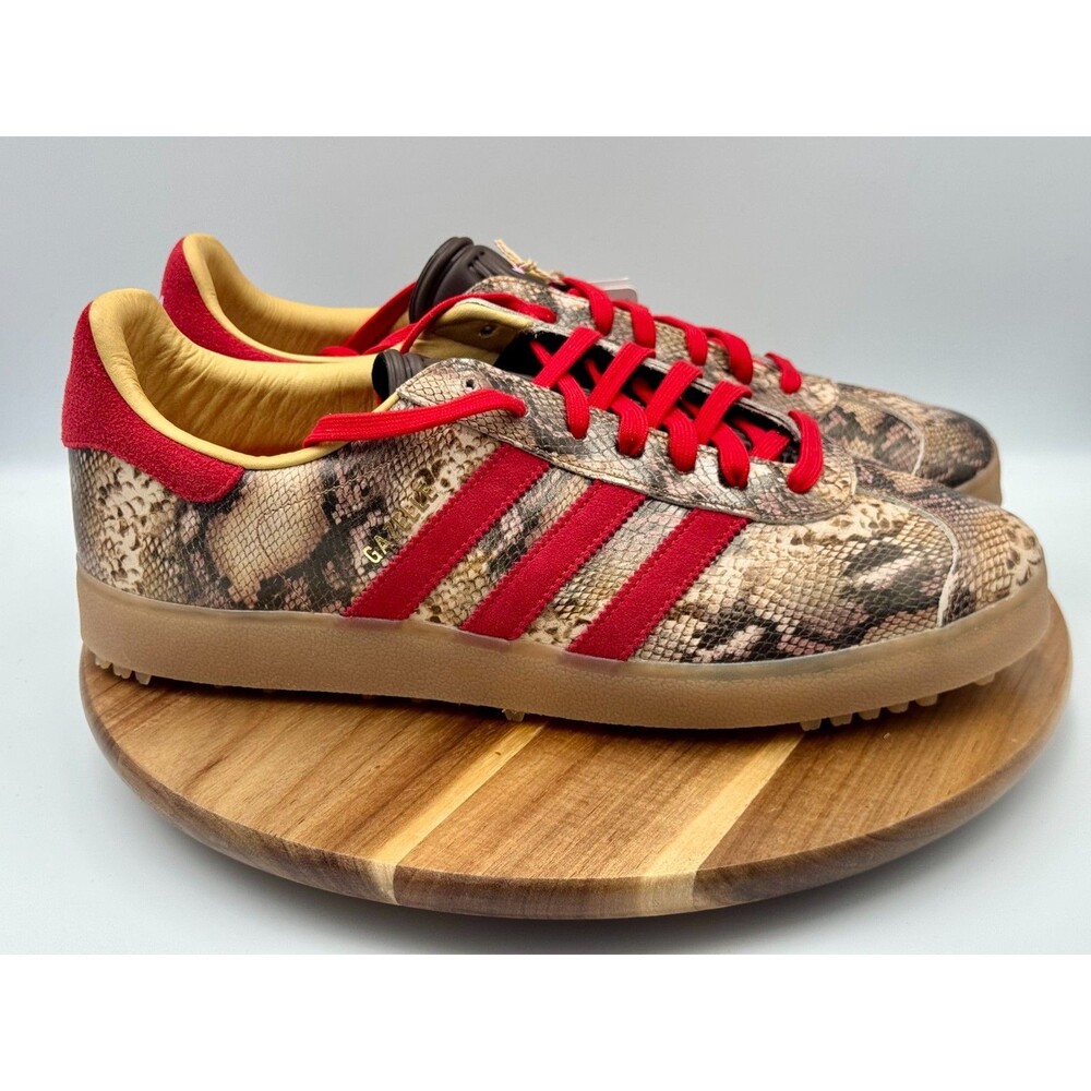 Adidas Gazelle Lux Golf Spikeless Golf Shoes Preloved Brown JP7703 Men's Size 13